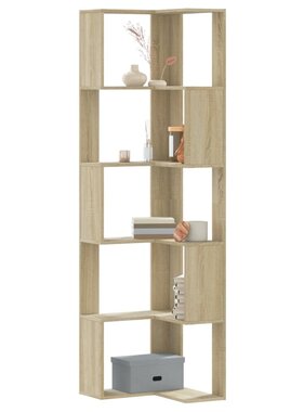 VidaXL Boekenkast 5-laags hoek 50x50x179 cm bewerkt hout sonoma eiken