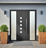 VidaXL Plantenbakken 2 st 45x45x75 cm weervast staal