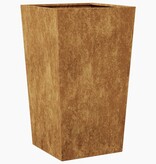 VidaXL Plantenbakken 2 st 45x45x75 cm weervast staal