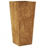 VidaXL Plantenbak 35x35x75 cm weervast staal