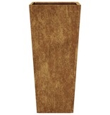 VidaXL Plantenbak 35x35x75 cm weervast staal