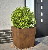 VidaXL Plantenbak 50x50x50 cm weervast staal