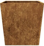 VidaXL Plantenbak 50x50x50 cm weervast staal