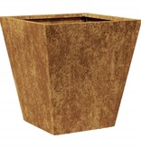 VidaXL Plantenbak 30x30x30 cm weervast staal