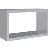 VidaXL Haardhoutrek 100x40x60 cm gegalvaniseerd staal