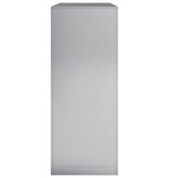 VidaXL Haardhoutrek 100x40x100 cm gegalvaniseerd staal