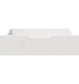 VidaXL Bedlades 2 st 65x55x17 cm massief grenenhout wit