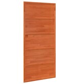 VidaXL Schuifdeur 100x208 cm massief grenenhout wasbruin
