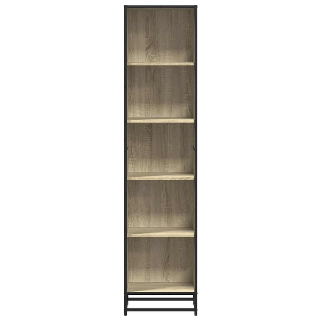 VidaXL Boekenkast 40x35x170,5 cm bewerkt hout sonoma eikenkleurig