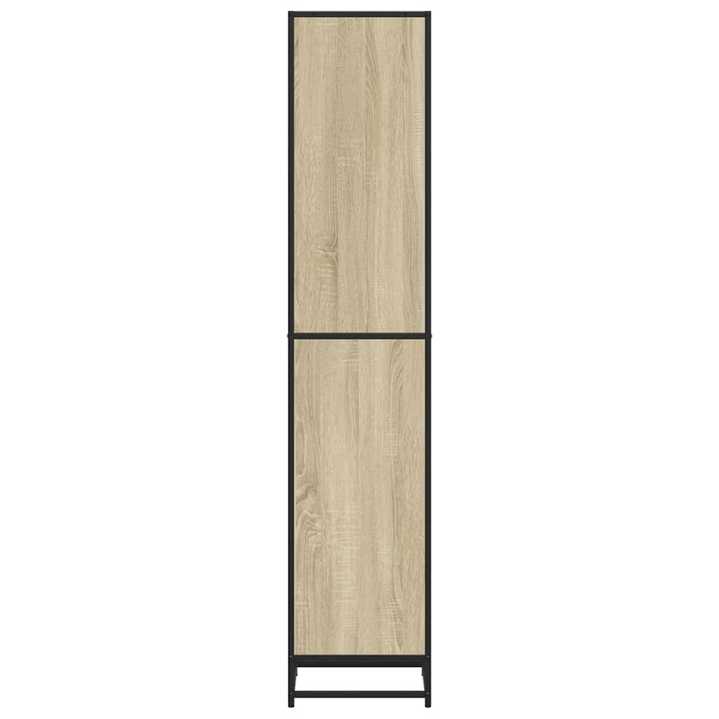VidaXL Boekenkast 40x35x170,5 cm bewerkt hout sonoma eikenkleurig