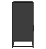 VidaXL Dressoir 100x35x76 cm bewerkt hout zwart