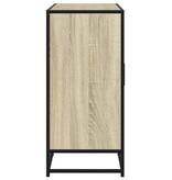 VidaXL Dressoir 92x35x76 cm bewerkt hout sonoma eikenkleurig