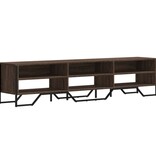 VidaXL Tv-meubel 180x34x41 cm bewerkt hout bruin eikenkleurig