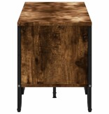 VidaXL Tv-meubel 180x34x41 cm bewerkt hout gerookt eikenkleurig
