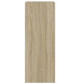 VidaXL Schoenenkast 52x37,5x100 cm bewerkt hout sonoma eikenkleurig