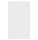 VidaXL Wandkast 75x35x60 cm bewerkt hout wit