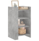 VidaXL Dressoir 45x35x75 cm bewerkt hout betongrijs