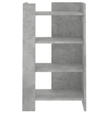 VidaXL Dressoir 45x35x75 cm bewerkt hout betongrijs