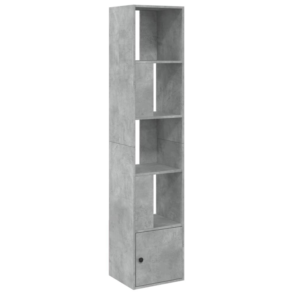 VidaXL Boekenkast 40x36x189 cm bewerkt hout betongrijs