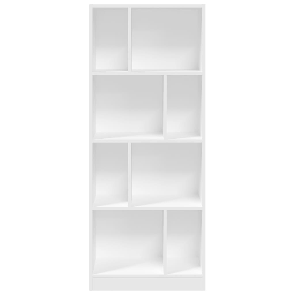 VidaXL Boekenkast 57x28,5x141 cm bewerkt hout wit