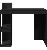 VidaXL Bureau 103,5x56,5x94 cm bewerkt hout zwart