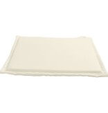 VidaXL Tuinzitkussens 4 st vierkant 45x45x2 cm crèmekleurig