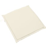 VidaXL Tuinzitkussens 2 st vierkant 45x45x2 cm crèmekleurig