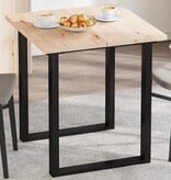 VidaXL Tafelbladen 2 st rechthoekig 70x35x2,5 cm massief grenenhout