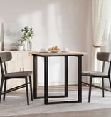 VidaXL Tafelbladen 2 st rechthoekig 70x35x2,5 cm massief grenenhout