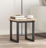 VidaXL Tafelblad vierkant 40x40x2,5 cm massief grenenhout