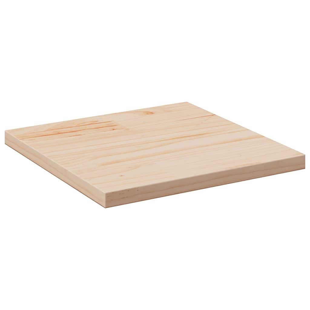 VidaXL Tafelblad vierkant 40x40x2,5 cm massief grenenhout