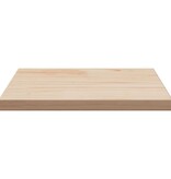 VidaXL Tafelblad vierkant 40x40x2,5 cm massief grenenhout