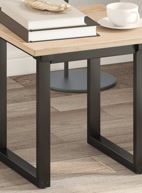 VidaXL Tafelblad vierkant 40x40x1,7 cm massief grenenhout