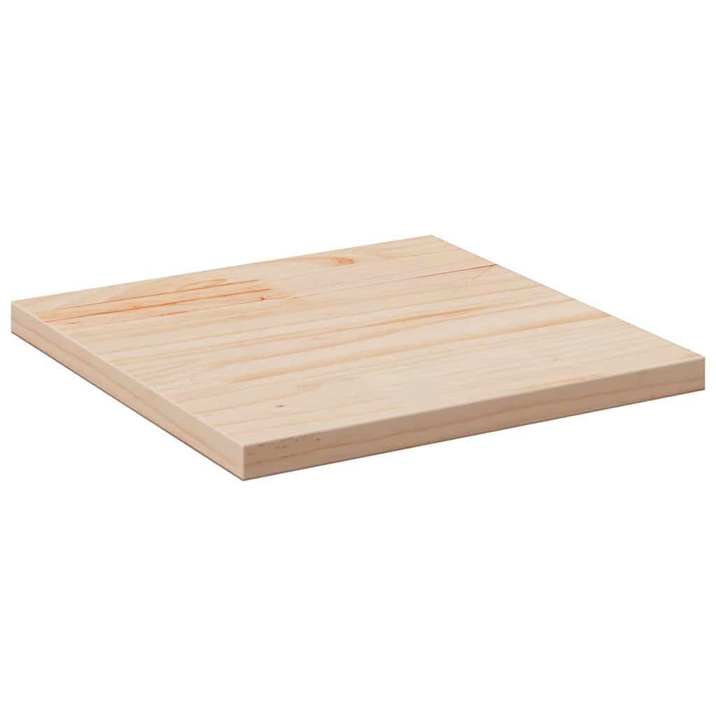 VidaXL Tafelblad vierkant 40x40x1,7 cm massief grenenhout