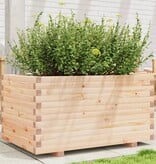 VidaXL Plantenbak 90x60x49,5 cm massief grenenhout