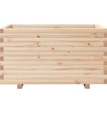 VidaXL Plantenbak 90x60x49,5 cm massief grenenhout