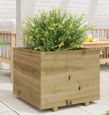 VidaXL Plantenbak 60x60x49,5 cm geïmpregneerd grenenhout
