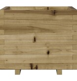 VidaXL Plantenbak 60x60x49,5 cm geïmpregneerd grenenhout