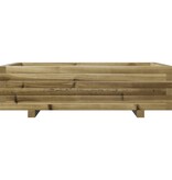 VidaXL Plantenbak 90x60x26,5 cm geïmpregneerd grenenhout