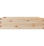 VidaXL Plantenbak 90x60x23 cm massief grenenhout