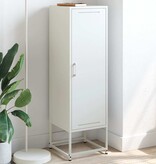VidaXL Hoge kast 36x39x123 cm staal wit