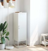 VidaXL Hoge kast 36x39x123 cm staal wit