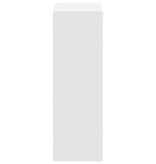 VidaXL Hoge kast 70x41x124 cm bewerkt hout wit