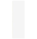 VidaXL Hoge kast 45x41x124 cm bewerkt hout wit