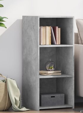 VidaXL Dressoir 40x41x93 cm bewerkt hout betongrijs