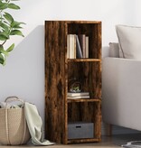 VidaXL Dressoir 30x41x93 cm bewerkt hout gerookt eikenkleurig