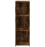 VidaXL Dressoir 30x41x93 cm bewerkt hout gerookt eikenkleurig