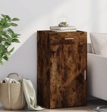 VidaXL Dressoir 50x42,5x93 cm bewerkt hout gerookt eikenkleurig