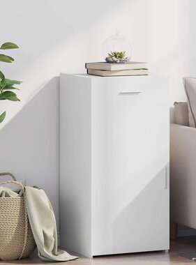 VidaXL Dressoir 45x42,5x93 cm bewerkt hout wit