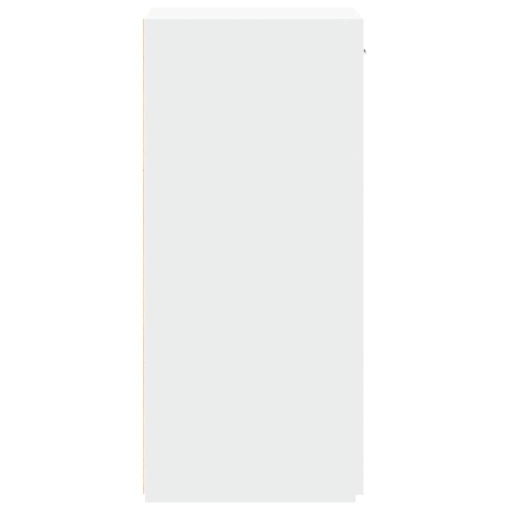 VidaXL Dressoir 45x42,5x93 cm bewerkt hout wit